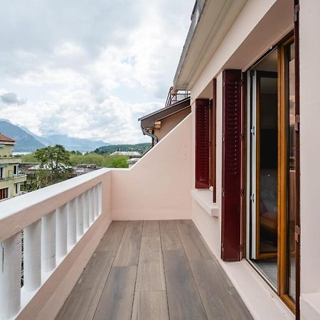 Le Nid Du Favre I - Charming Studio With Stunning Lake View Annecy Exterior foto