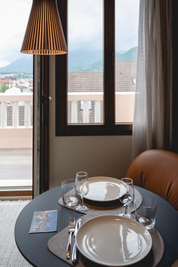 Le Nid Du Favre I - Charming Studio With Stunning Lake View Annecy Exterior foto