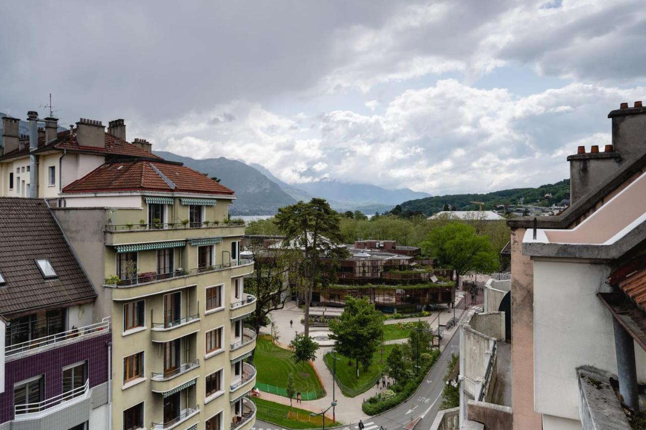 Le Nid Du Favre I - Charming Studio With Stunning Lake View Annecy Exterior foto