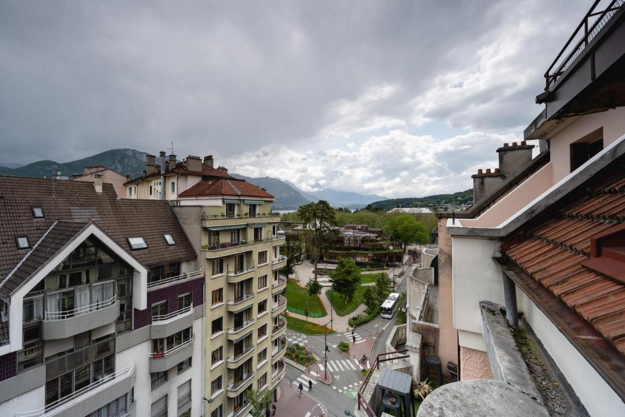 Le Nid Du Favre I - Charming Studio With Stunning Lake View Annecy Exterior foto